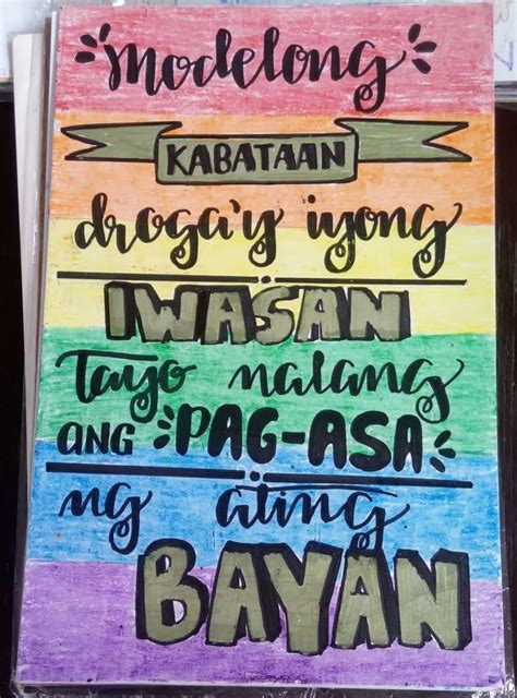 kabataan slogan tagalog